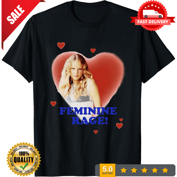 Rock Star Feminine Rage Graphic Shirt, Female Artist Tribute Tee, LIMITED EDITION-TH68428