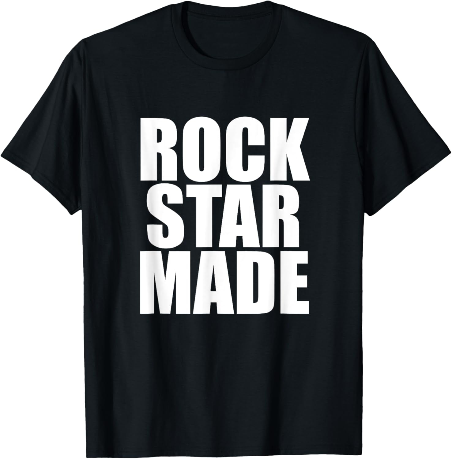 Rock Star Made Funny Apparel T-Shirt
