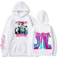 thumbnail image 1 of Rock-Star Stray Kids Singer Print Hoodie Loose Casual Hooded Sweatshirt White, 1 of 5