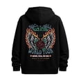 thumbnail image 1 of Rock Star Tour funny hoodies music for men hoodies black Sweatshirt Streetwear For Winter Fall, As Gifts pullovers dames button Retro Unisex Shirt Graphic tshirts, 1 of 7