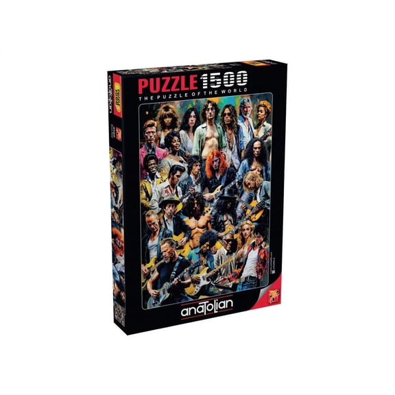Rock Stars 1500 Piece Jigsaw Puzzle