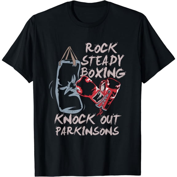 Rock Steady Boxing Knock Out Parkinsons T-Shirt
