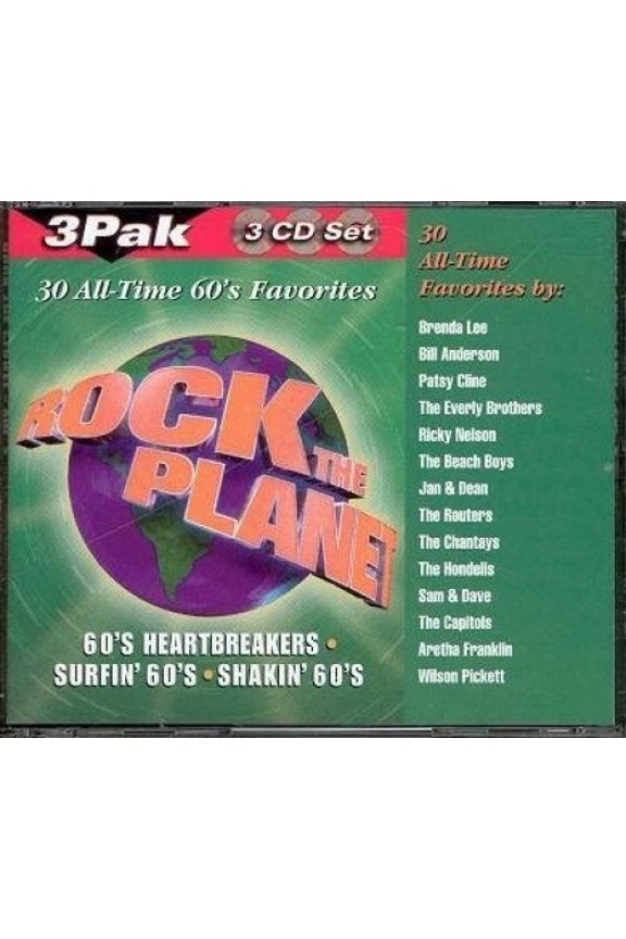 Various Rock The Planet 60's (CD)