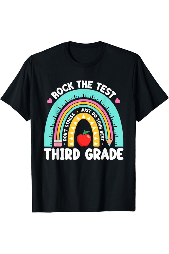 Rock The Test Day 3rd Grade Teacher Third Grade Testing Day