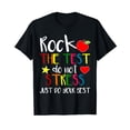 thumbnail image 1 of Rock The Test Teacher Test Day Testing Day Funny Teacher T-Shirt, 1 of 5