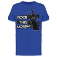 thumbnail image 1 of Rock This Monday T-Shirt Men -Image by Shutterstock, Male XX-Large, 1 of 2