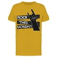 thumbnail image 1 of Rock This Monday T-Shirt Men -Image by Shutterstock, Male x-Large, 1 of 2