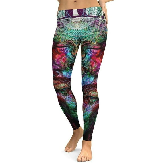 Rock Tool Band Yoga Pants Women High Waisted Tummy Control Non See-Through Elastic Running Workout Yoga Leggings Pants