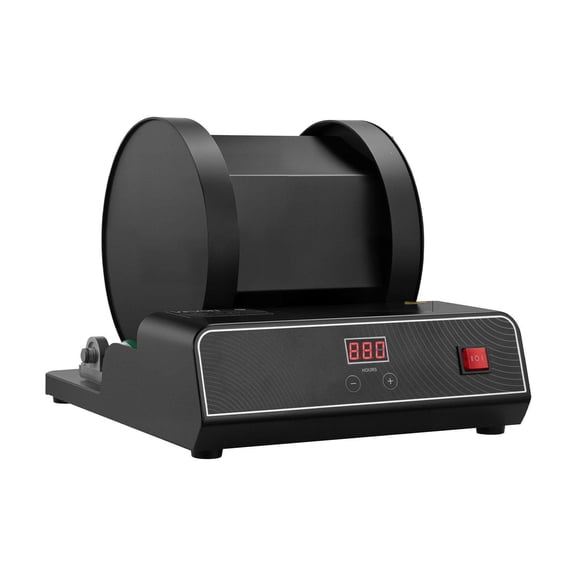 Rock Tumbler Kit 17 lbs 2 Speed Stone Polisher with 240 Hour Timer Belt Driven Brushless Motor for Adults and Kids