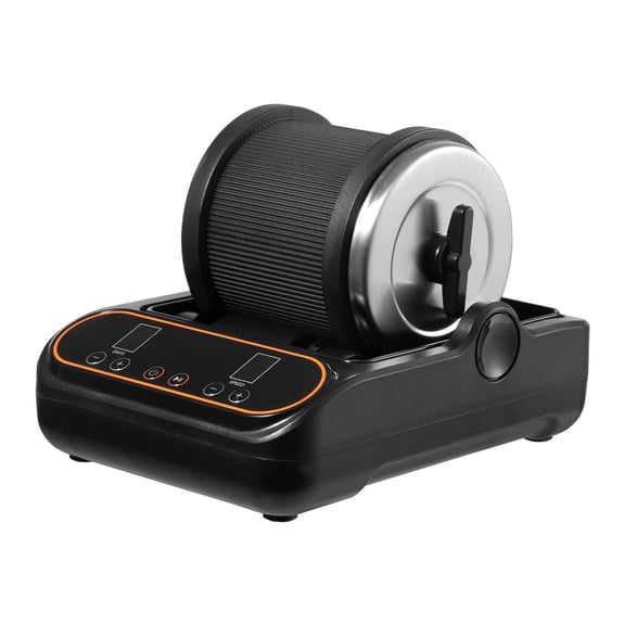 Rock Tumbler Kit, 2 Pound Capacity, 4-Speed, 1-9 Day Timer, Sound Reduction Cover, Direct Drive Motor, Quiet Operation