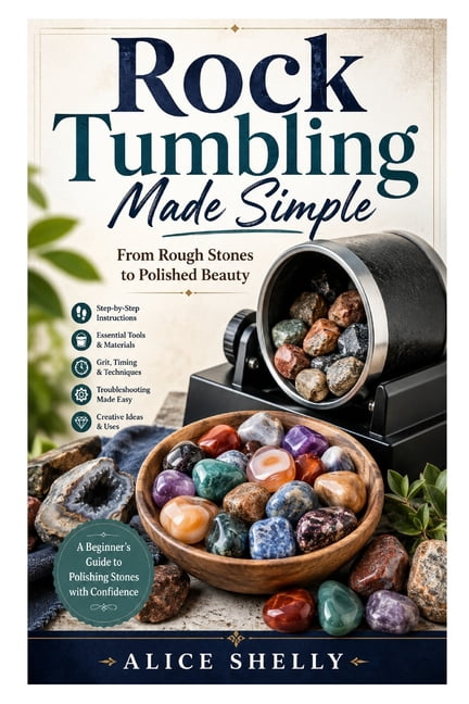 Rock Tumbling Made Simple: From Rough Stones to Polished Beauty, (Paperback)