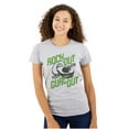 thumbnail image 1 of Rock With Guac Out Fun Guacamole Pun Womens Fitted Plus Size Graphic Tee Brisco Brands 2X, 1 of 5