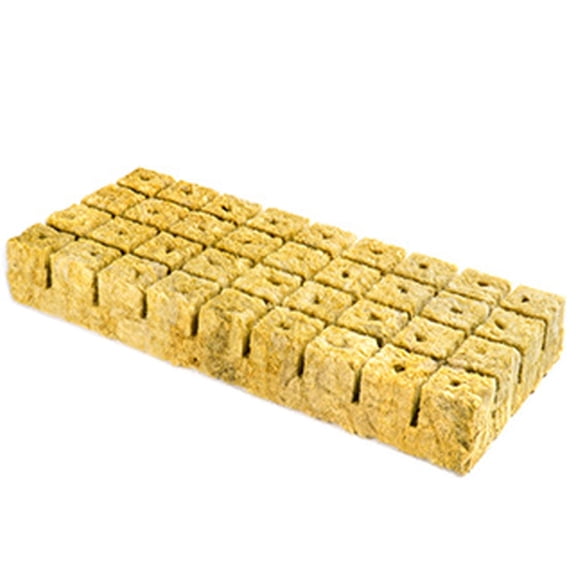 Rock Wool Cubes Garden Rock Wool Stonewool Grow Cubes Starter Plug for Hydroponi