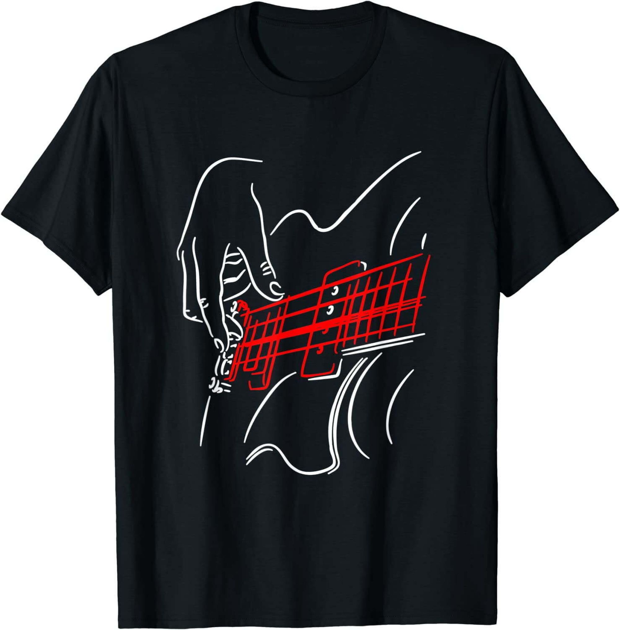 Rock Your Rhythm with the Musician's Acoustic Guitar Tee: Ideal Present ...