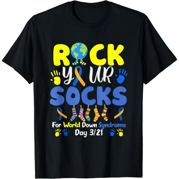 Rock Your Socks For World Down Syndrome Day T-Shirt