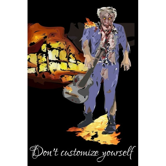 Rock - Zombie : Rock it Hard and Hot Like Fire (Paperback)