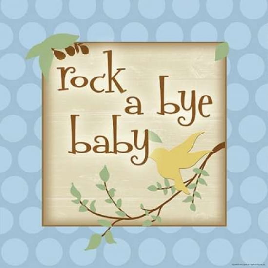 Rock a Bye Baby Canvas Art - Anna Quach (24 x 24)