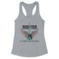 thumbnail image 1 of Rock and Roll Bachelorette Tank Top Fitted Racerback Women's Medium Heather Grey, 1 of 5