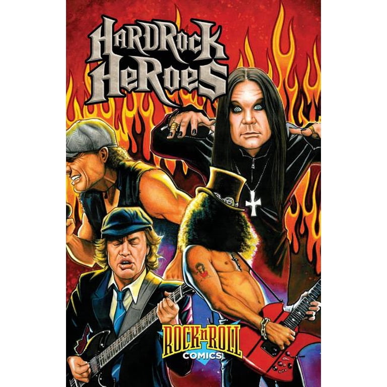 洋楽 GUNS N' ROSES/ HARD ROCK HEROES Rock and Roll Comics: Hard Rock Heroes, (Hardcover) - Walmart.com