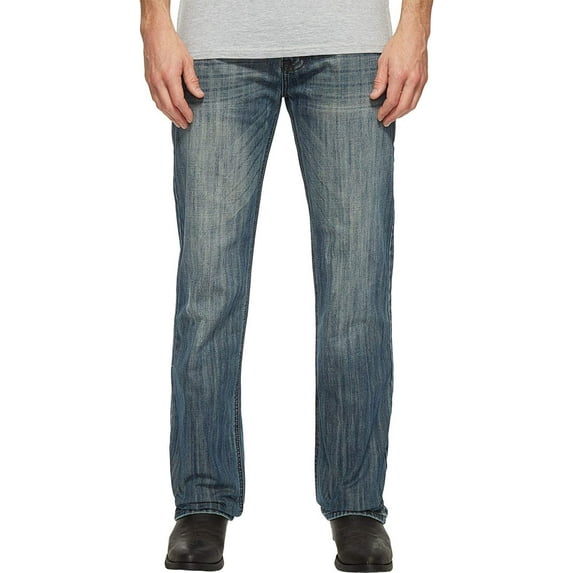 Rock and Roll Cowboy Men's Double Barrel in Medium Wash M0S1442 Medium Wash Jeans
