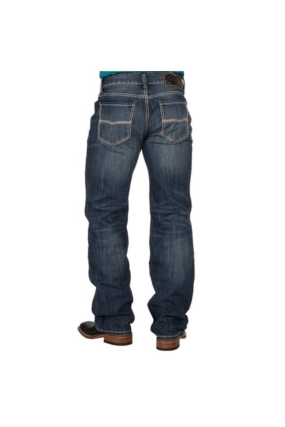 Rock and Roll Denim Men Rock N Roll Double Barrel Strai Denim 29x34