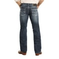 thumbnail image 1 of Rock & Roll Western Denim Jeans Mens Pistol 29 X 32 Med Wash M1P3473, 1 of 4
