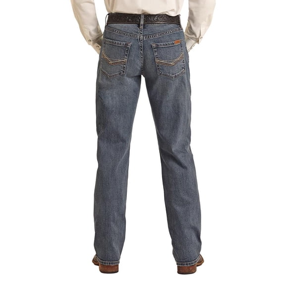 Rock and Roll Denim Rock n Roll Mens Vintage 46 Jean Denim 29x38