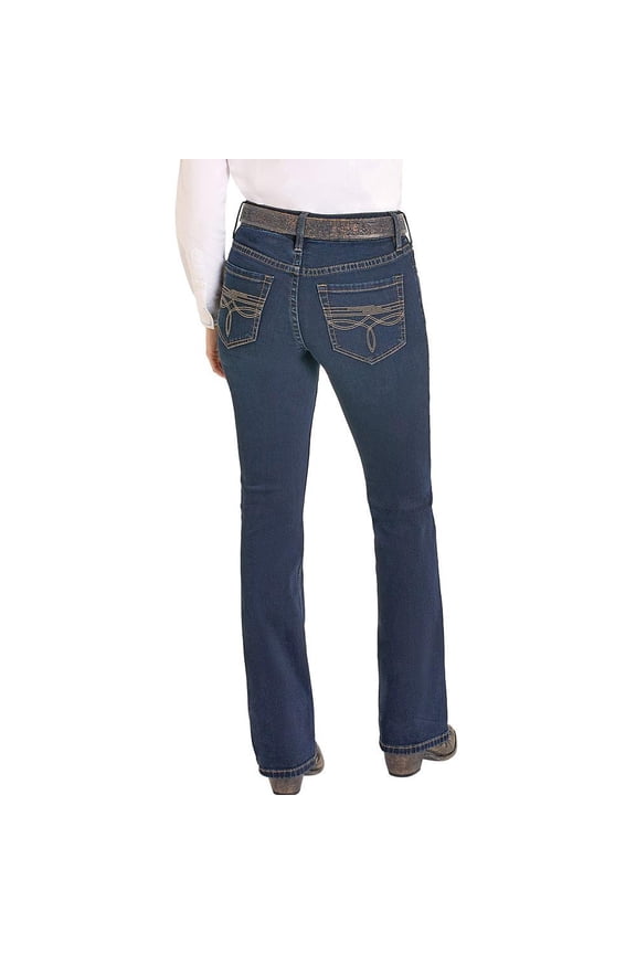 Rock and Roll Denim Womens Rock n Roll  Boot Stitch Riding Jean 29x36 Denim