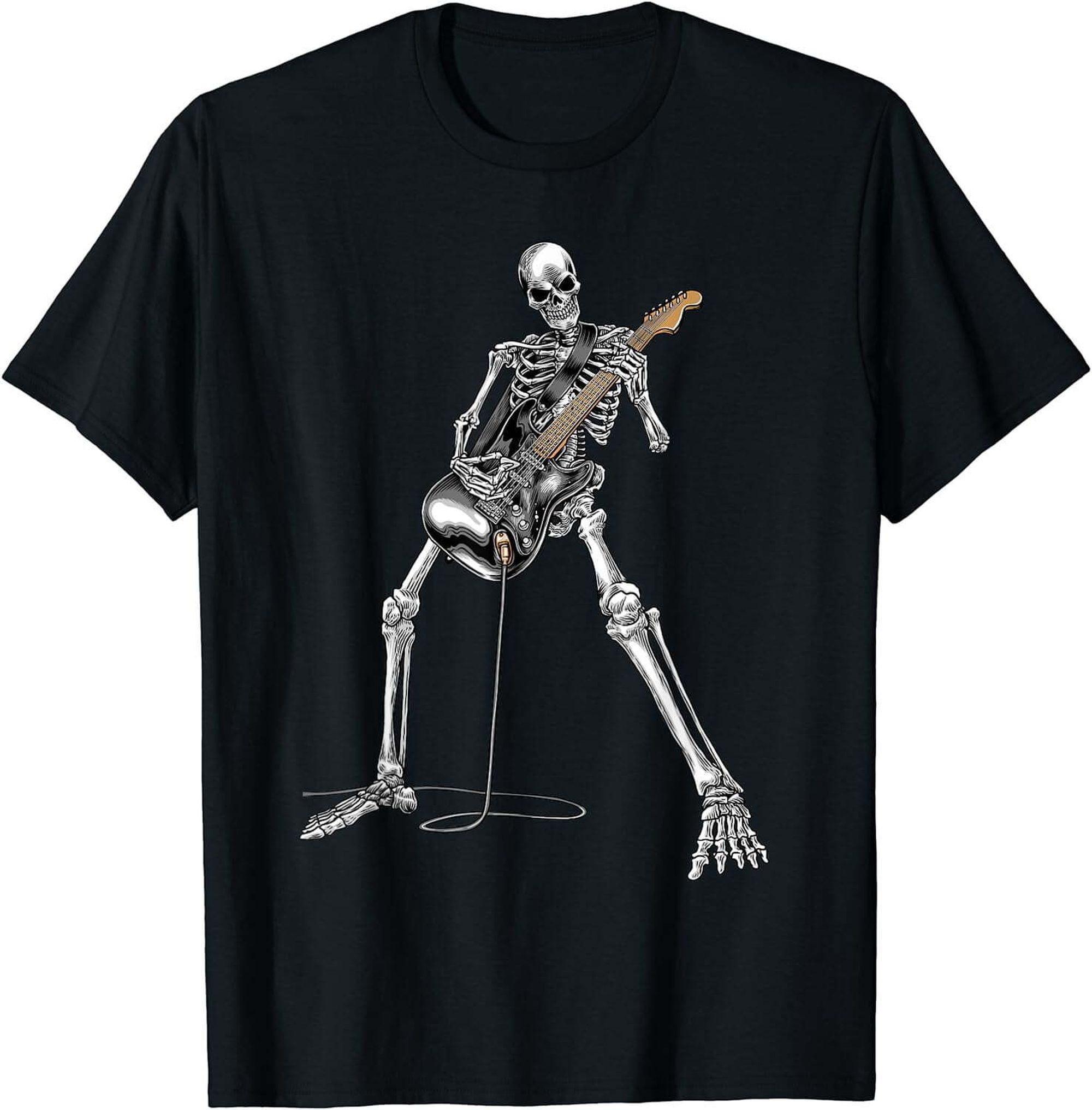 Rock and Roll Guitar Band Tee for Men - Classic Band Shirts with ...