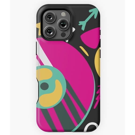 Rock and Roll Music Design Phone Case for iPhone 16 15 14 13 12 11 Pro Max