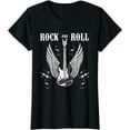 thumbnail image 1 of Rock and Roll Music Guitar Lovers T-Shirt, 1 of 3