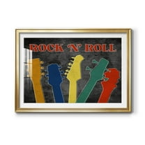 Rock and Roll Premium Framed Print - Ready to Hang
