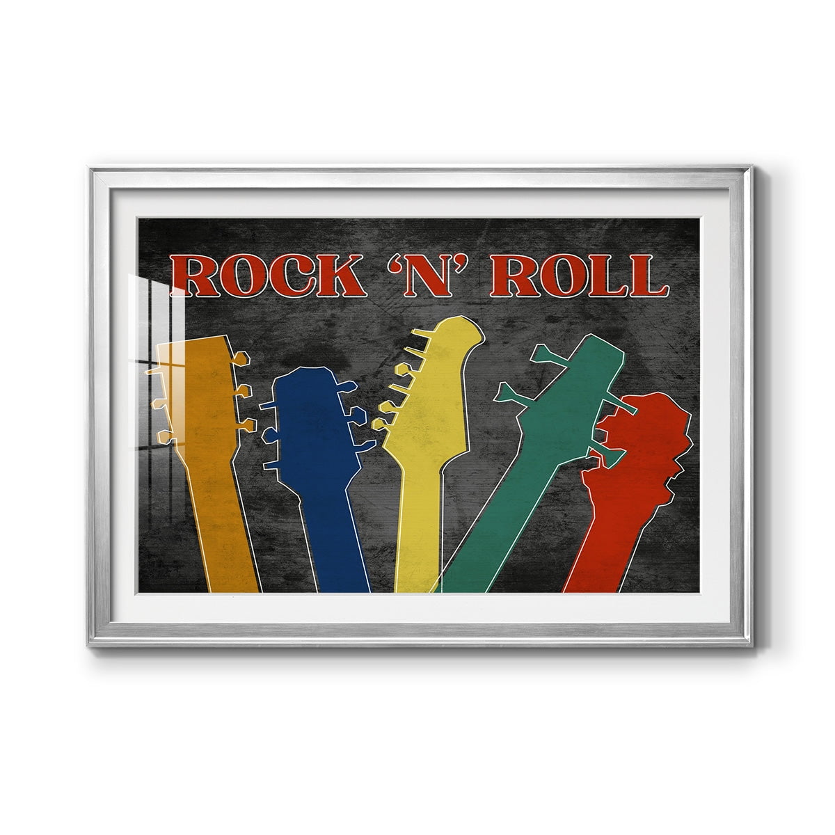 Rock and Roll Premium Framed Print - Ready to Hang