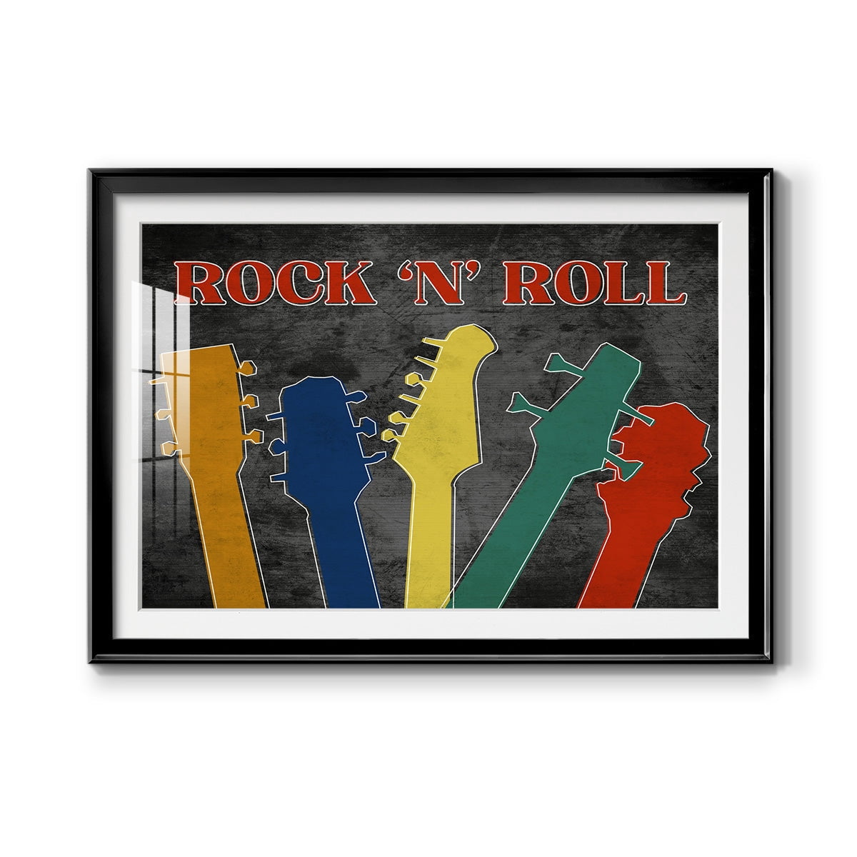 Rock and Roll Premium Framed Print - Ready to Hang