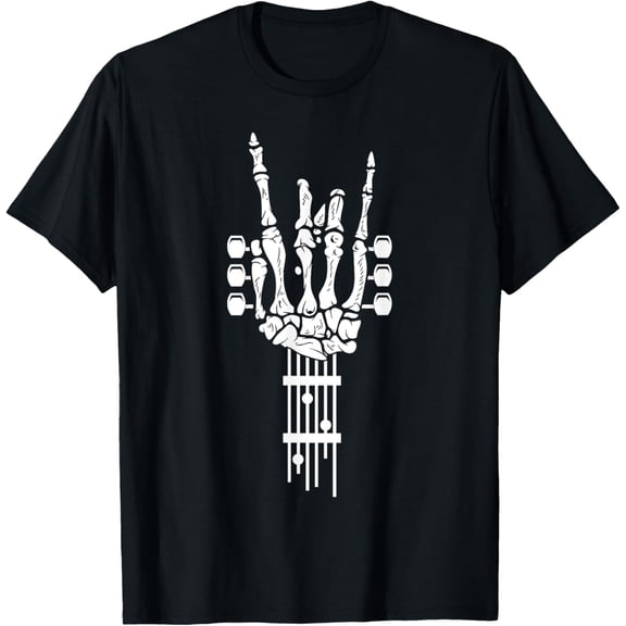 Rock and Roll Punk Rock Band Concert Guitar Accessories Gift T-Shirt