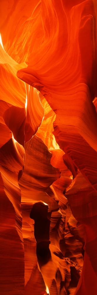 Rock formations Antelope Canyon Page Arizona USA Canvas Art - Panoramic Images (12 x 36)