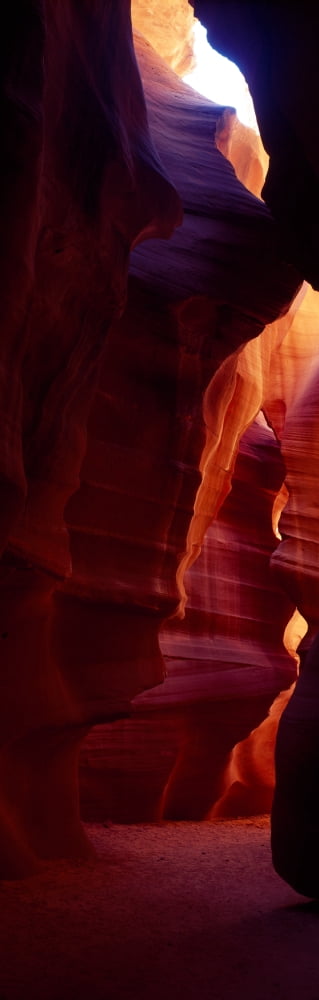 Rock formations Antelope Canyon Page Arizona USA Canvas Art - Panoramic Images (6 x 18)