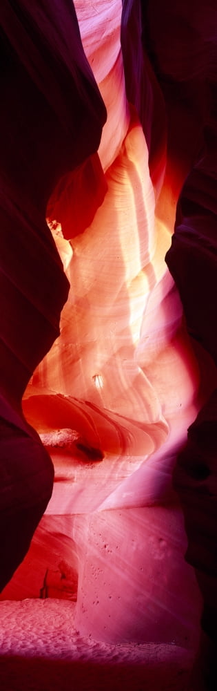 Rock formations Antelope Canyon Page Arizona USA Canvas Art - Panoramic Images (6 x 18)