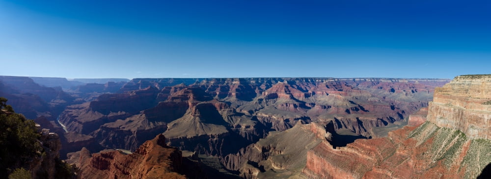 Rock formations Grand Canyon National Park Arizona USA Canvas Art - Panoramic Images (36 x 12)