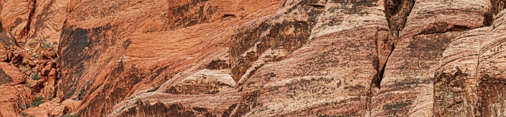 Rock formations Red Rock Canyon National Conservation Area Nevada USA Canvas Art - Panoramic Images (20 x 5)