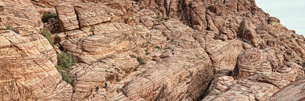 Rock formations Red Rock Canyon National Conservation Area Nevada USA Canvas Art - Panoramic Images (27 x 9)