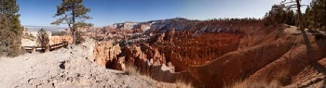 Rock formations at Bryce Canyon National Park Utah USA Canvas Art - Panoramic Images (21 x 6)