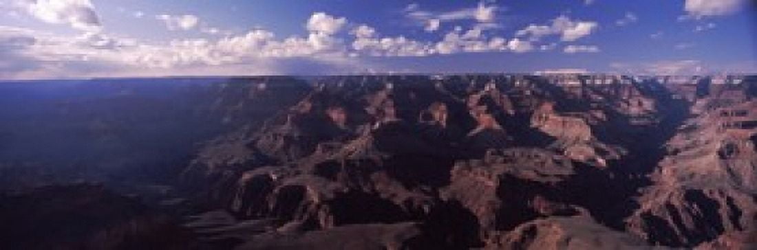 Rock formations at Grand Canyon Grand Canyon National Park Arizona USA Canvas Art - Panoramic Images (36 x 12)