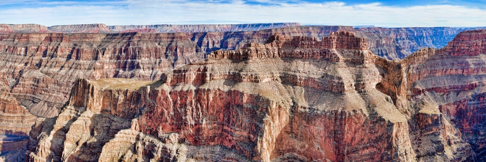 Rock formations in a canyon, Grand Canyon, Grand Canyon National Park, Arizona, USA Poster Print (27 x 9) - image 1 of 1