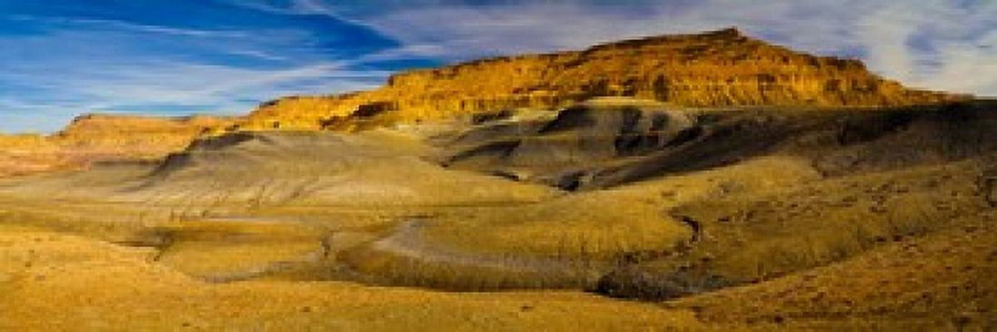 Rock formations in a desert Grand Staircase-Escalante National Monument Utah USA Canvas Art - Panoramic Images (36 x 12)