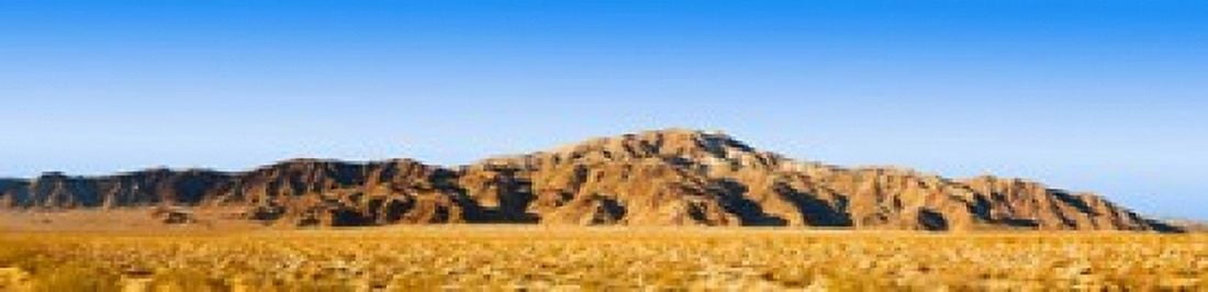 Rock formations in a desert Turkey Flats Joshua Tree National Park California USA Canvas Art - Panoramic Images (40 x 10)