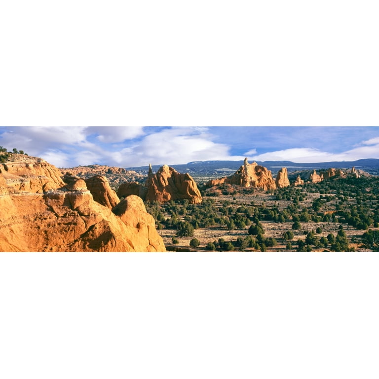 Ut Da Da Rock formations on a landscape, Kodachrome Basin State Park, Utah, USA ...