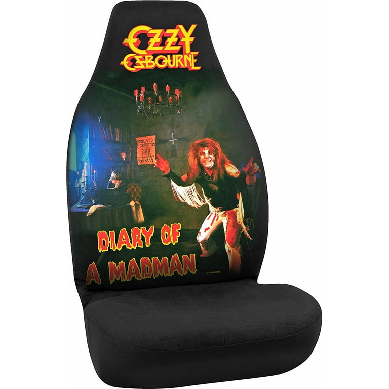 Ozzy Osbourne Universal Car Front Bucket Seat Cover by Rock-n-Ride