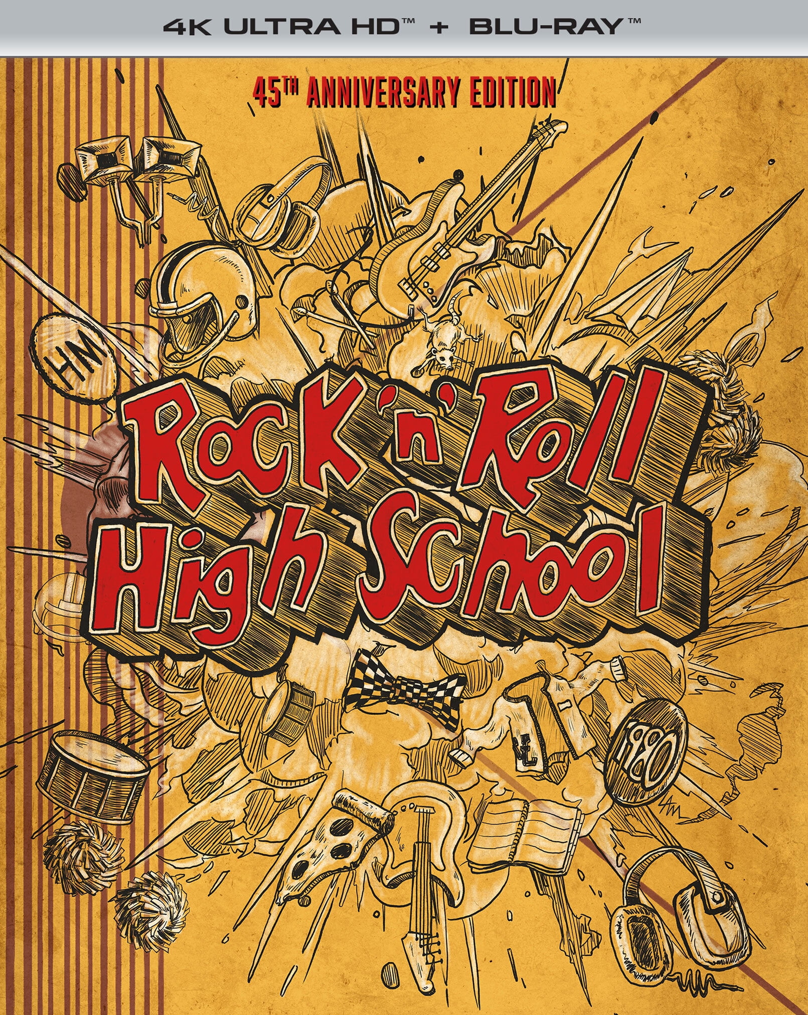 Rock 'n' Roll High School (45th Anniversary Edition) - Walmart Business  Supplies, image size:1611x2025