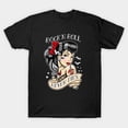 thumbnail image 1 of Rock n Roll Never Dies Funny Music Quote Graphic, H38237 T-Shirt, for Men and Women, Up to Size 5XL, 1 of 2